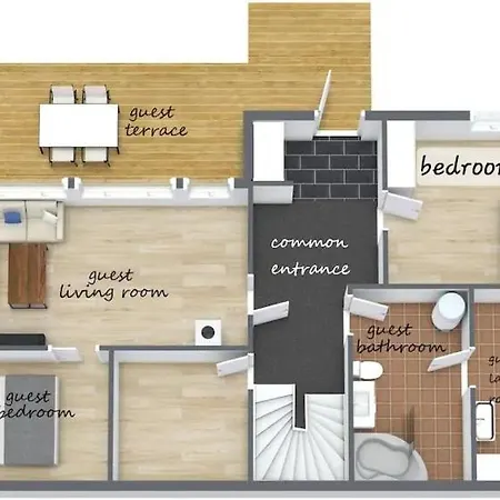 Relaxing Place On Godoya בית הארחה